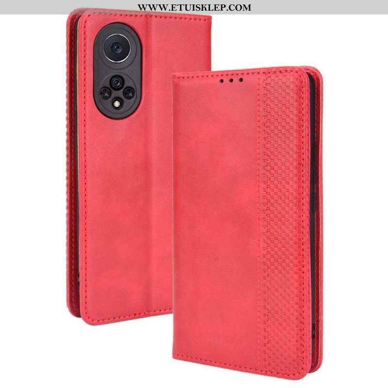 Etui Na Telefon do Honor 50 Pro Etui Folio Profesjonalny Stylizowany Efekt Skóry W Stylu Vintage